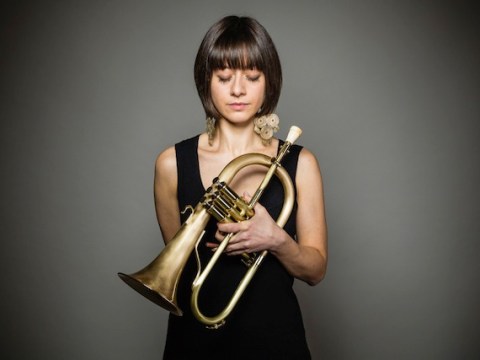 Yazz Ahmed with fluegelhorn