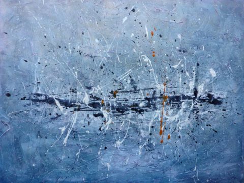 Nu Civilisation Orchestra-Painting by Emma Godebska