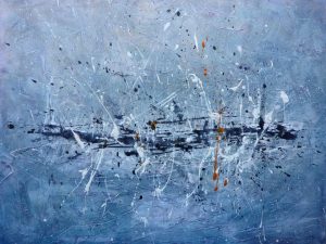 Nu Civilisation Orchestra-Painting by Emma Godebska